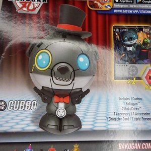 bakugan  geogan tuxedo action figure, new